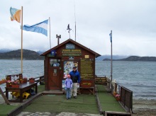 Ushuaia, Argentina ( at the Southernmost post office in the world!)